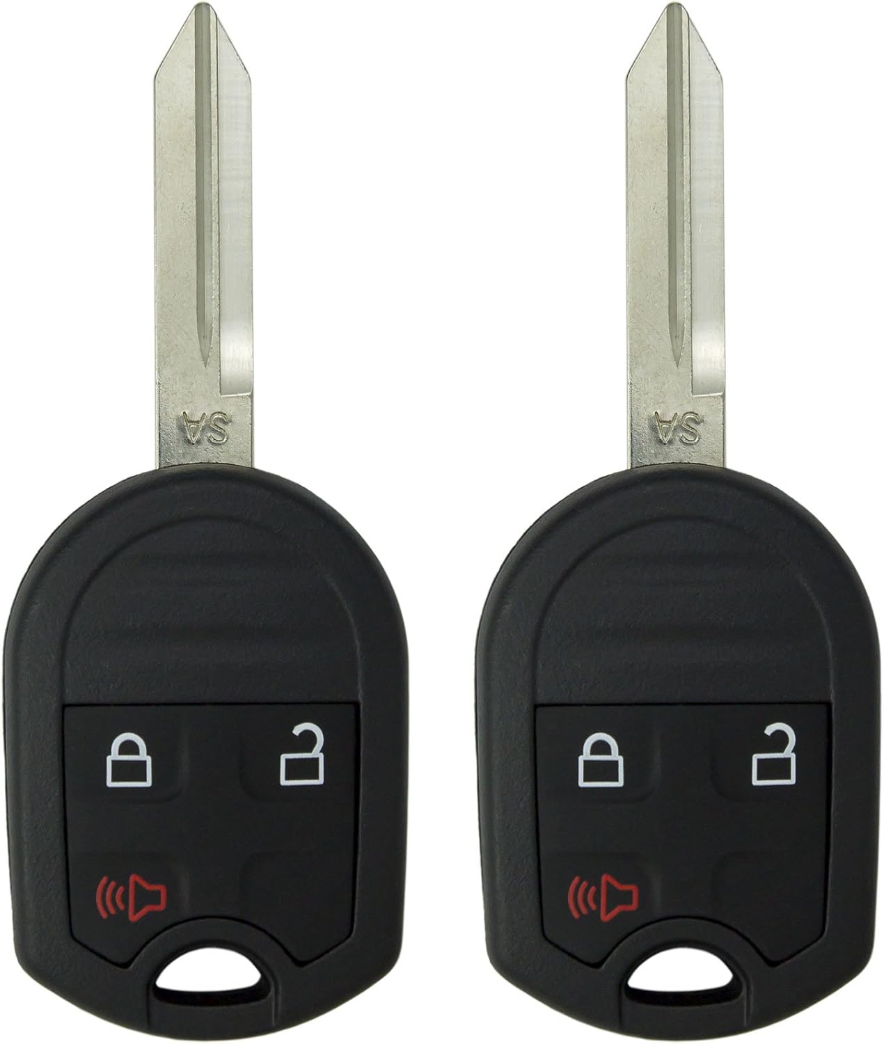 CanadaAutomotiveSupply © 2 New Uncut Keyless Fobik Key Fobs Remote