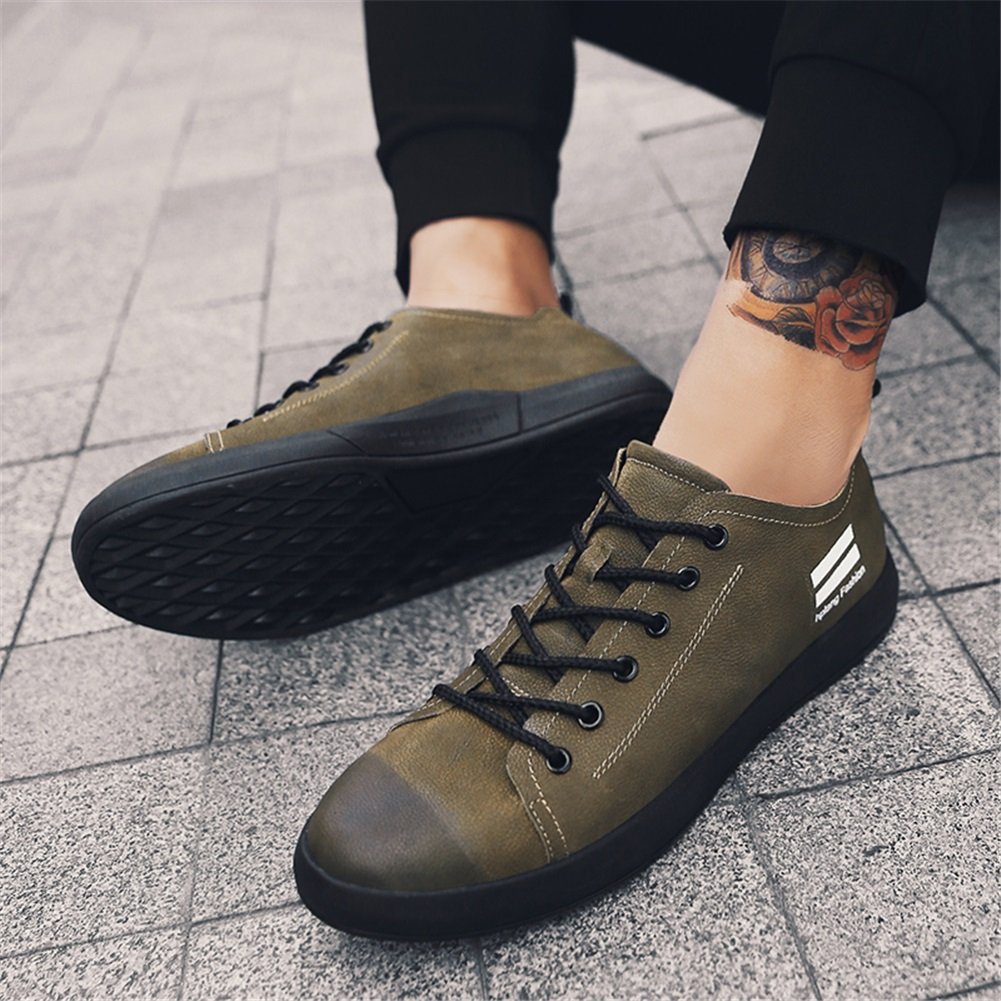 Leather Shoes Mens XUEXUE Spring 45) Size A, (Color