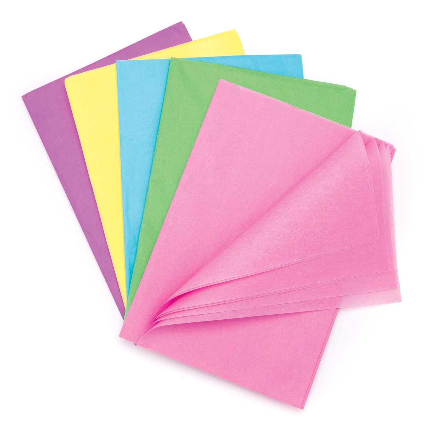 Baker Ross Pastel Tissue Paper Value Pack, Perfect for All Arts and