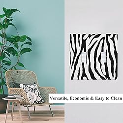 Pznen Zebra 2-Gang Wall Plate Animal Skin Texture