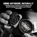 Santa Cruz Shredder Grinder Medium 2-Piece Black Knurled Top 2.2 view 6