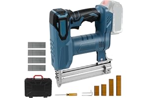 Cordless 18GA Brad Nailer for Makita 18V Battery, 2 in 1 Brushless Nail Gun/Staple Gun with 500 Nails and 500 Staples, Dual P