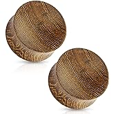 Pierced Owl - Organic Snake Wood Concave Saddle Plugs Ear Gauges, Sold As Pair