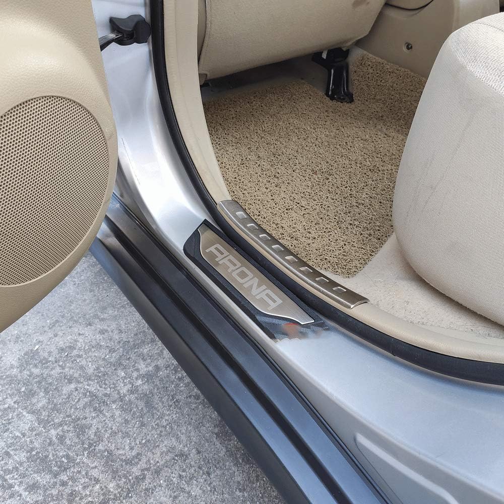 YNNBJX Einstiegsleisten Schutz Für SEAT Arona FR 2017-2025 - 4-tlg Edelstahl Set