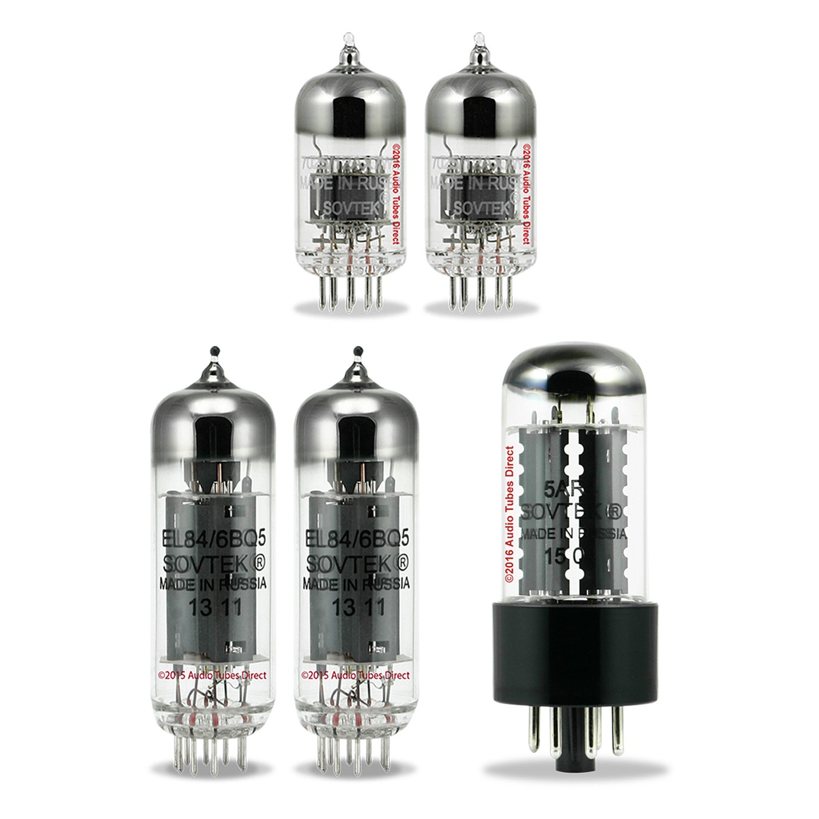 Sovtek Tube Kit For Dr. Z Monza Amps EL84 12AX7WA 5AR4