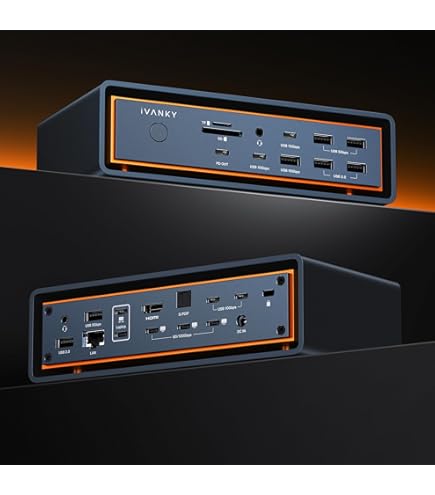 Amazon.com: iVANKY FusionDock Max 1 with DisplayLink Adapter, Dual