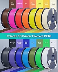 ​​SUNLU PETG Filament 1.75mm,Strong 3D Printer