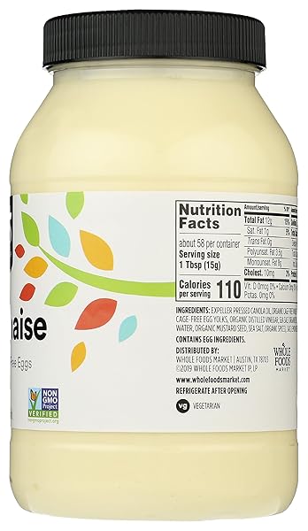 365 BY WHOLE FOODS MARKET, MAYONNAISE, 32 FZ