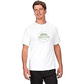 Marmot Men's Logo T-Shirts - Printed Graphic on Cotton Tee
