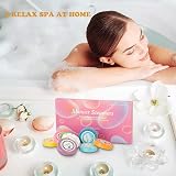 Rianpesn Shower Bombs 8pc Natural Bath Steamers Aromatherapy Relaxation Spa view 2