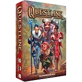Questline Card Game | Draft Cards, Craft Legends! Fast-Playing Small Box Family Strategy Game | Assemble Cards to Score Points &amp; Create Heroic Tales | 15min 1-6 Players Ages 14+ | Thunderworks Games