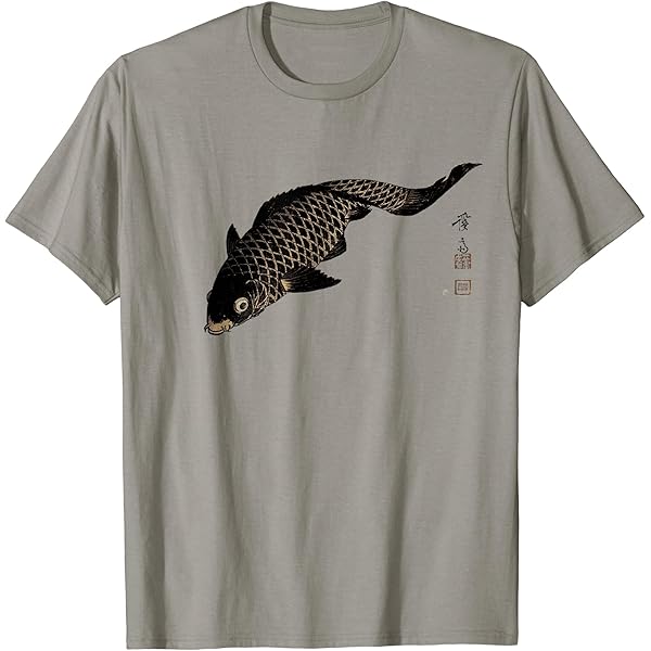 Amazon.com: Love Koi Fish Vintage 1842 Japanese Paint Japan print