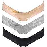 Intimate Portal Cotton Maternity Underwear Under the Bump Pregnancy Postpartum Bikini Panties