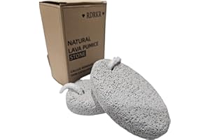 RDRKR Natural Pumice Stone for Feet Pedicure Skin Callus Remover Foot Scrub Exfoliator
