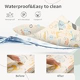 Sour Lemon 200x180cm Folding Baby Play Mat Non-Slip Waterproof Dual-Sided view 5