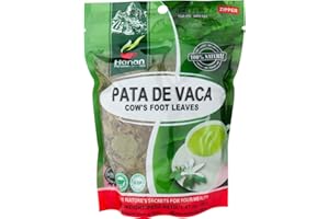 Hanan Peruvian Secrets Cow's foot Loose (Pata de Vaca) Leaf Tea | 100% All-Natural Bauhinia forficata Leaves from Peru traditionally used to promote overall health and well-being | 1.41oz (40g)