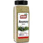 Badia Rosemary Leaves 8 oz &ndash; Aromatic Herb for Cooking | Fragrant rosemary leaves for roasted meats, poultry, potatoes, vegetables, breads, soups, and Mediterranean recipes