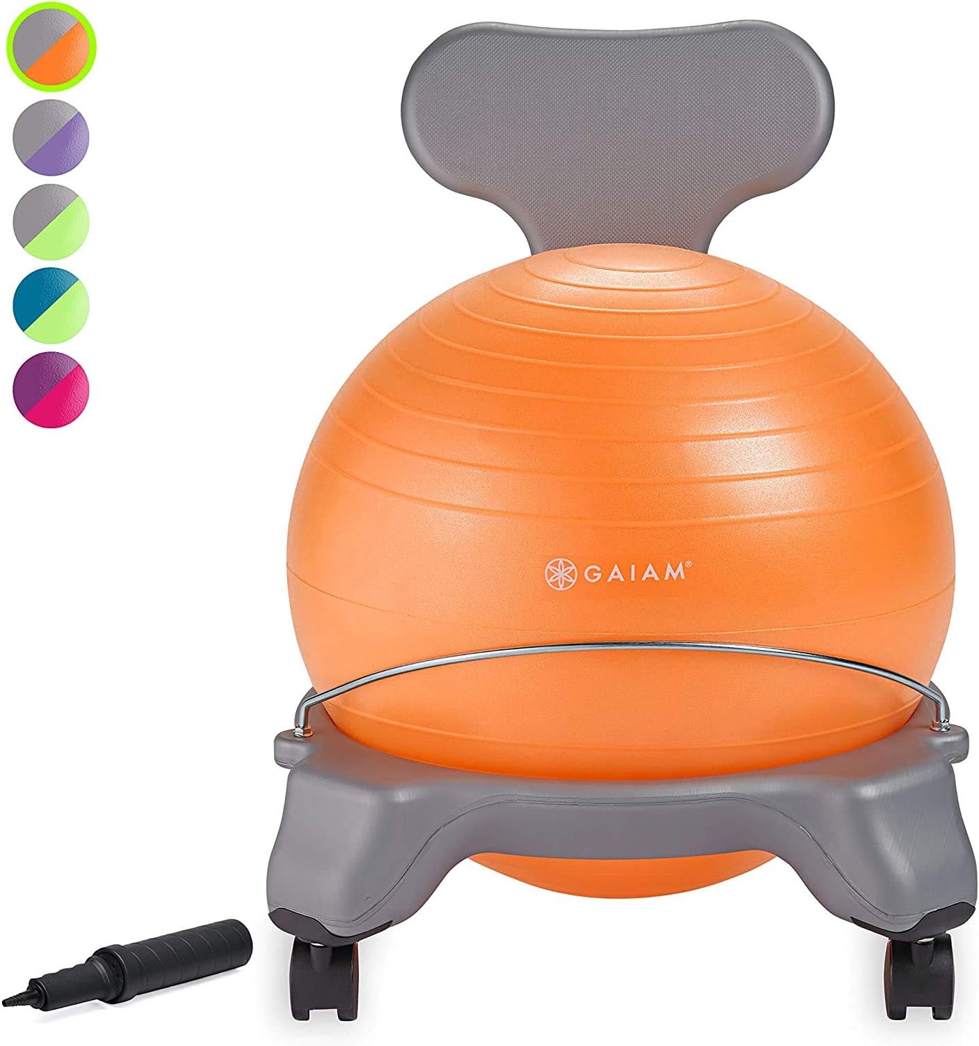 New Shop Classic Yoga Stability Ball Chair Sports & Outdoors