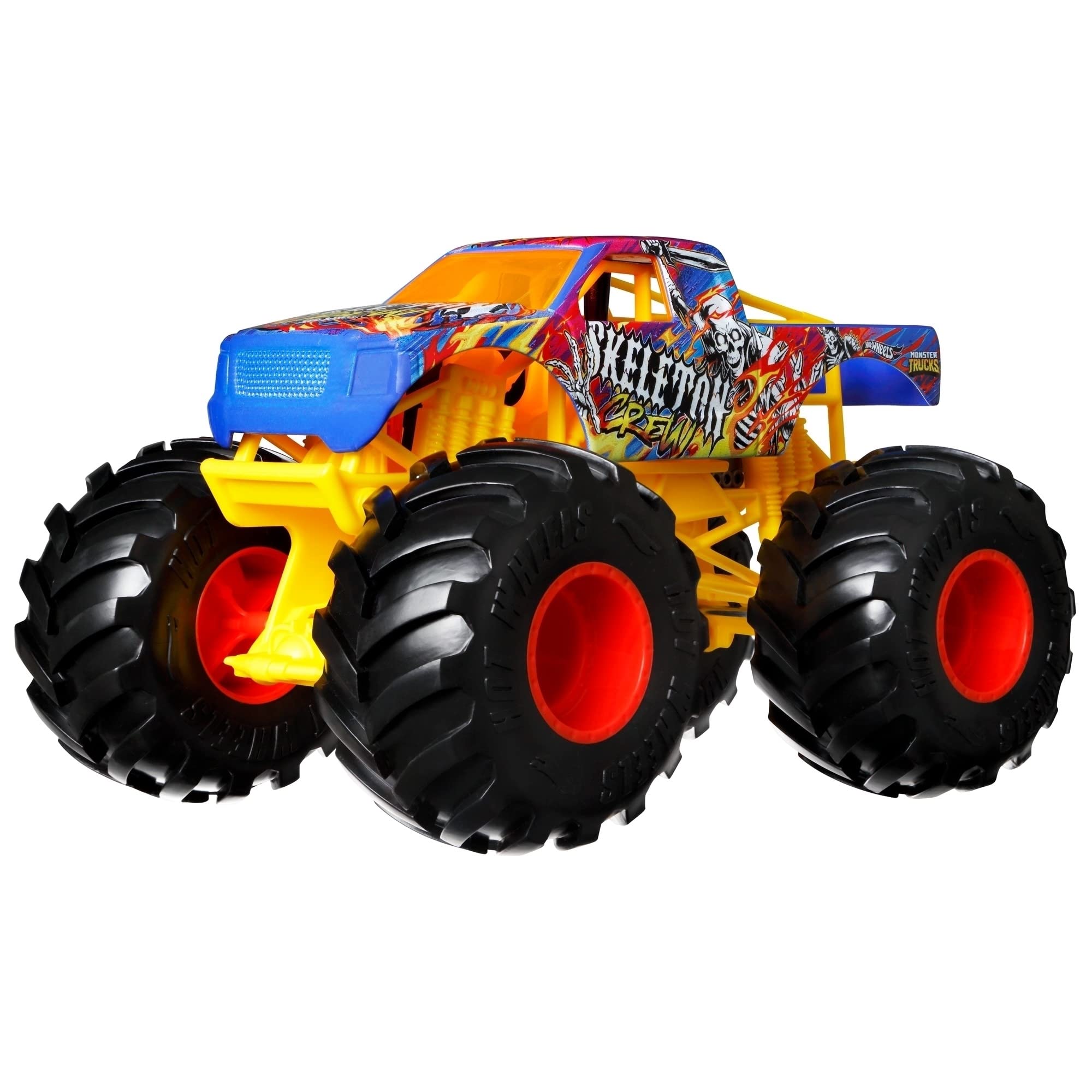 Hot Wheels 1:24 Monster Trucks Skeleton Crew