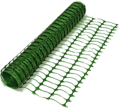 Oypla Heavy Duty Green Safety Barrier Mesh Fencing 1m x 15m