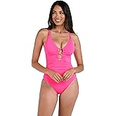 La Blanca Womens Island Goddess Underwire One Piece Swimsuit
