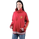 Ultra Game NCAA womens Ncaa Official Wofunnel Neck Pullover Sweatshirt