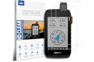 INNOSURE [2-PACK] 9H Tempered Glass Screen Protector for Garmin Montana 700 700i 710 710i 750i 760i Rugged Handheld GPS Navig