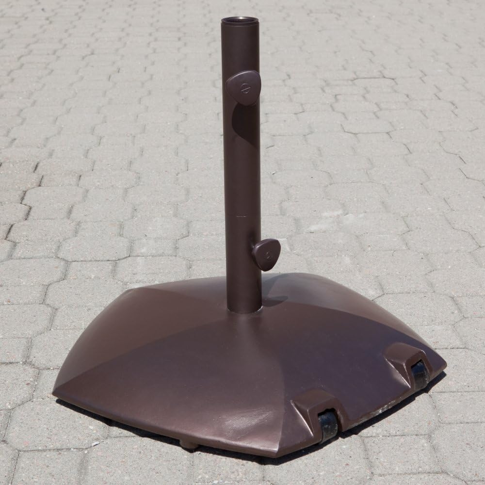 Amazon Com Treasure Garden 80 Lb Umbrella Base With Wheels Patio Umbrella Bases Garden Outdoor