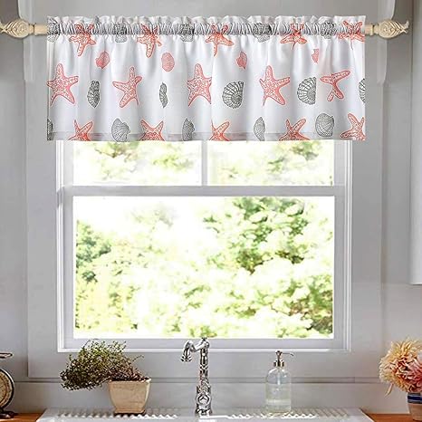 oremila cortinas de cocina para ventanas diseno de pina color blanco