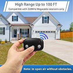 MCT-3 Garage Door Remote - Compatible with Linear