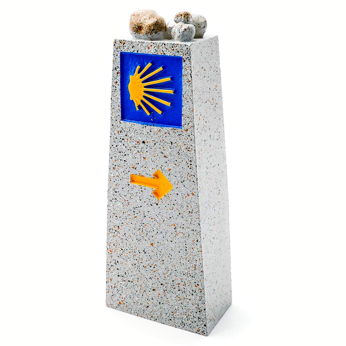 Camino Cats Camino de Santiago Way of St. James Paperweight Milestone