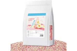 Bird Litter - Bird Nesting Odor Control Litter Sand | Cage Bedding Sand - for Parakeet Cockatoo Canary Conure Cockatiel Loveb