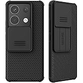 For Xiaomi redmi Note 13 Pro /Poco X6 5G Case, Slim case Protective Cover with Camera Protector Hard PC TPU Thin Anti-Scratch Phone Case for Redmi Note 13 Pro 5G (Redmi Note13 Pro Black)