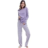 jijamas Incredibly Soft Pima Cotton Women's Pajamas Set - The Long Sleeve Set