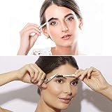 MAYKI 6Pcs Facial Hair Tweezers Kit for Women Large Size Eyebrow Set view 7
