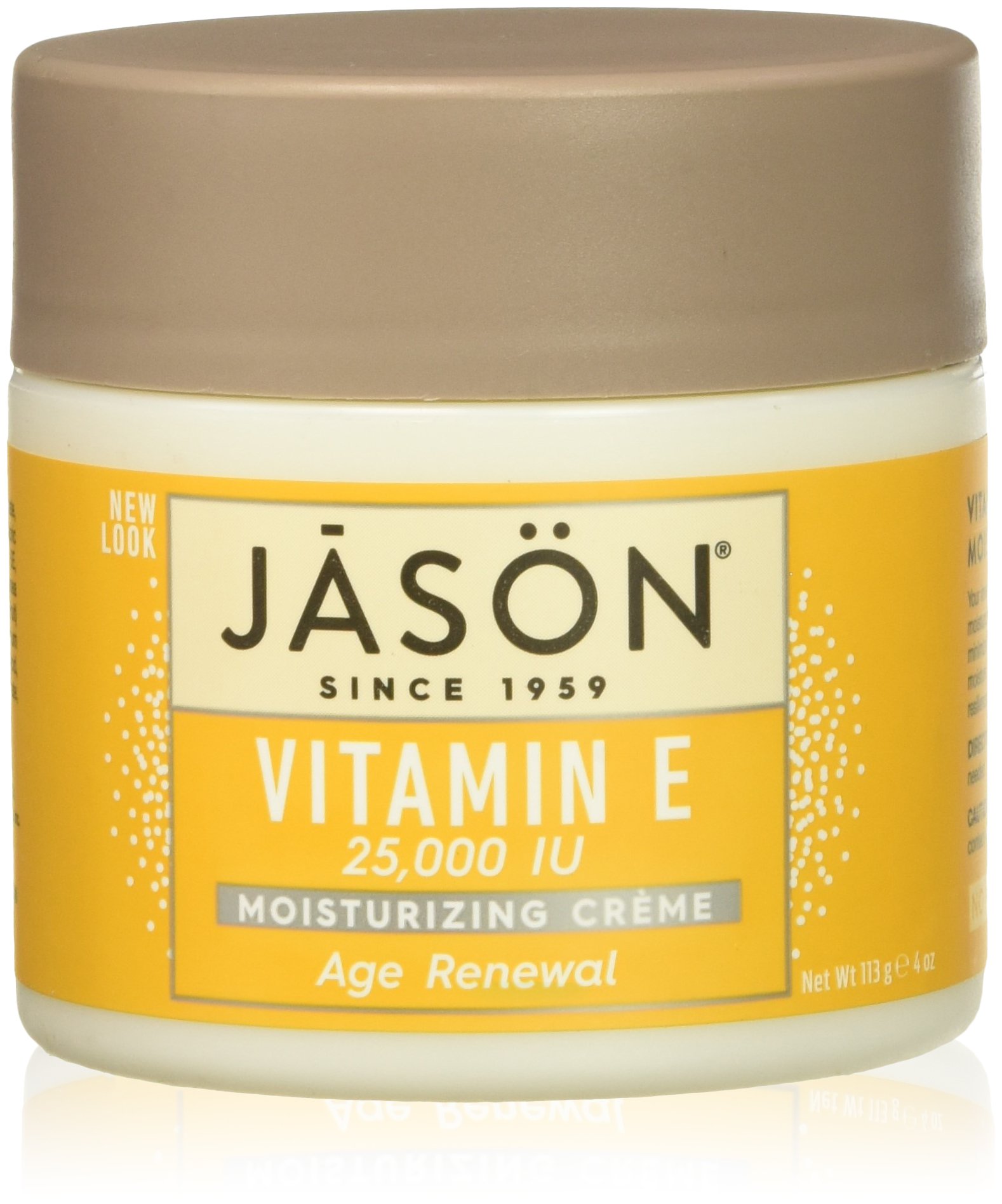 JASON Age Renewal Vitamin E 25,000 IU Moisturizing Crème, 4 oz