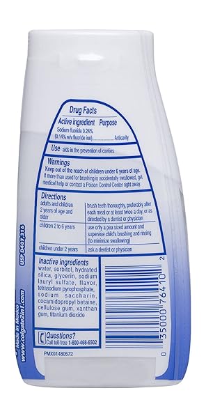 COLGATE 2-IN-1 WHITENING WITH STAIN LIFTERS TOOTHPASTE 4.60 OZ (4 PACKS)
