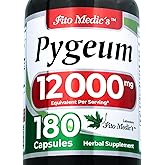 FITO MEDIC'S Lab | pygeum Supplement |180 Capsules | pygeum bark | Ultra high Absorption.