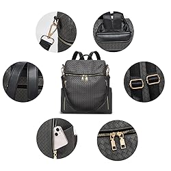 Makes Backpack Purse for Women PU Leather backpack