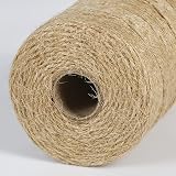 tenn well 1.82mm Jute Twine 500 Feet Natural Brown Garden Craft Gift view 3
