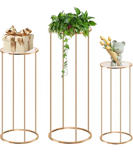 Wokceer Soporte de pedestal hexagonal para fiesta, 35.43 pulgadas, j Wokceer Soporte de pedestal hexagonal para fiesta, 35.43 pulgadas, j