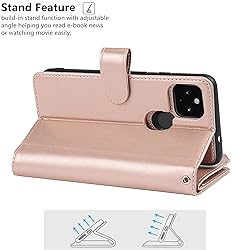 iCoverCase for Google Pixel 4a 5G Wallet Case with