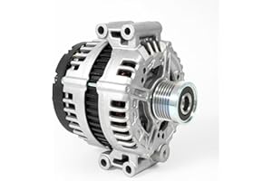Aumtoni High Output Alternator Compatible with BMW 128i 328i xDrive 328xi 330i 330xi 528i xDrive 528xi X3 X5 L6 3.0L 2006-2013, 12V 180A CW 6-Groove Clutch Pulley, Replace# 11301, 12-31-7-550-968