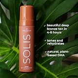 COCOSOLIS SOLIS Dark Self-Tanning Mousse Lotion Face Body Plant-Based DHA 200ml view 5
