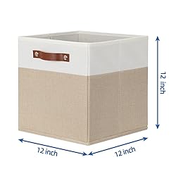 Temary Fabric Storage Cubes 12 Inch Cube Storage