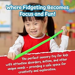 Impresa Monkey Noodles Fidget Toys for Focus & Calm