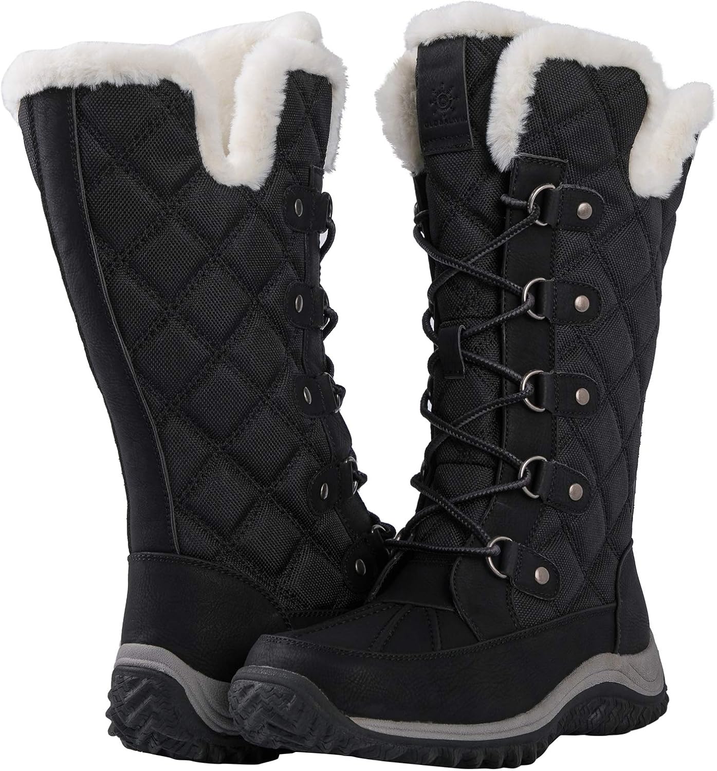  | GLOBALWIN Women's Mid-Calf Fleece Lined Winter Boots | Mid-Calf