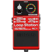 Rc-1 | Pedal compacto Loop Station Boss Rc-1 : Amazon.com.br