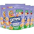 Get'ems! from Gerber, Snacks for Kids, Parmesan Space Crackers, Made with Real Veggies & Fruits, Iron & Vitamin E - 4 pack