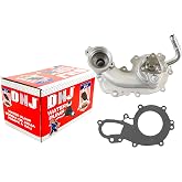 DNJ WP4321 Water Pump for 2015-2022 Ford, Lincoln Continental, Edge, F-150 2.7L V6 24V DOHC 164cid